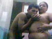Indian bbw mom fucking with her son in bathroom
